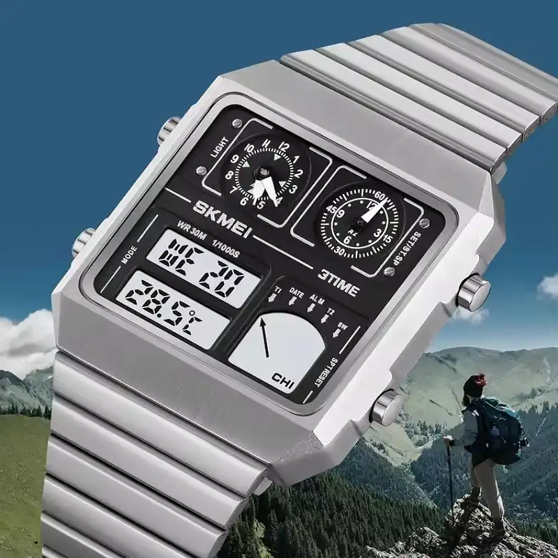 ساعت مچی دیجیتال اسکمی مدل 2198SIBK