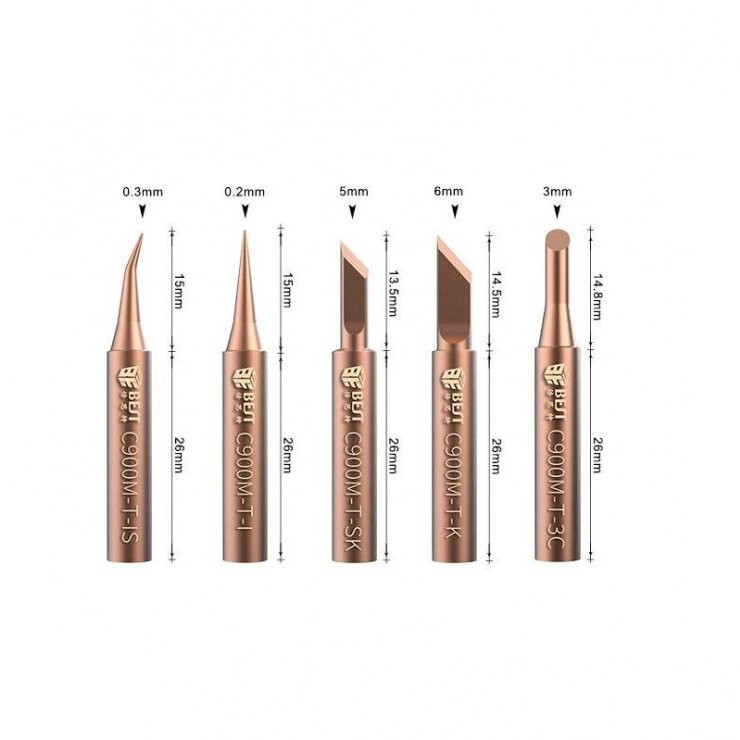 نوک هویه بست مدل C900-M مجموعه 5 عددی