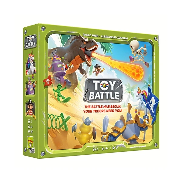 بازی فکری چهارپایه مدل TOY BATTLE طرح نبرد اسباب بازی ها