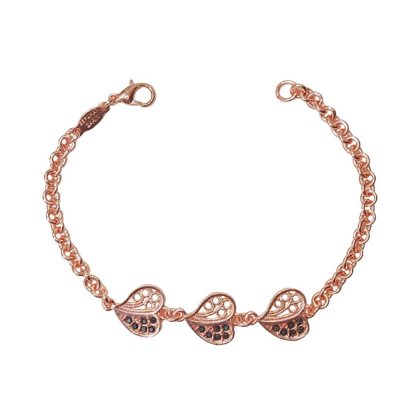 ست زیورآلات زنانه مدل مارگازیت قلب کد JW496