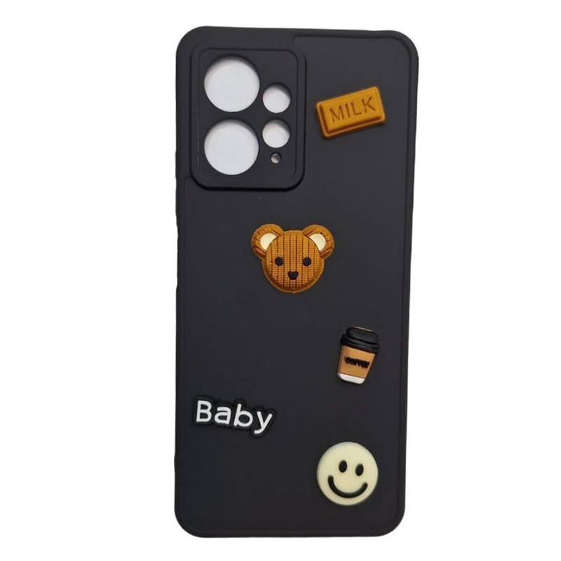 کاور طرح عروسک Baby مدل Note 12 مناسب برای گوشی موبایل شیائومی Redmi Note 12 4G
