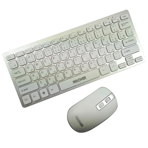 کیبورد و ماوس بی سیم مچر مدل MR-W401