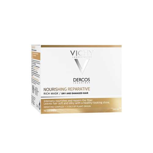 ماسک مو ویشی سری Dercos مدل Nourishing Reparative حجم 200 میلی لیتر