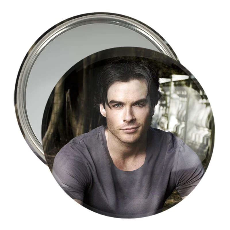 آینه جیبی خندالو مدل دیمون سالواتوره The Vampire Diaries  کد 23678