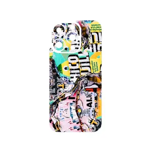 MAHOOT Collage of Teared Paper Cover Sticker for Apple iPhone 16 Pro