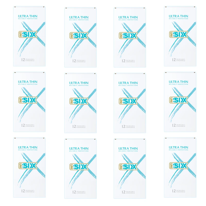 کاندوم سیکس مدل Ultra Thin-N دوازده بسته 12 عددی