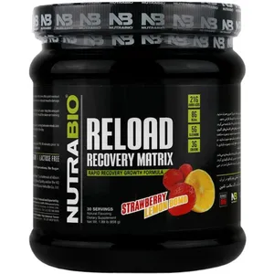 پودر ریلود با طعم بمب لیمو توت فرنگی نوترابایو - 858 گرم