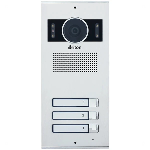 پنل دربازکن تصویری برایتون مدل  پنل آیفون تصویری برایتون 3 واحدیBPK-2003