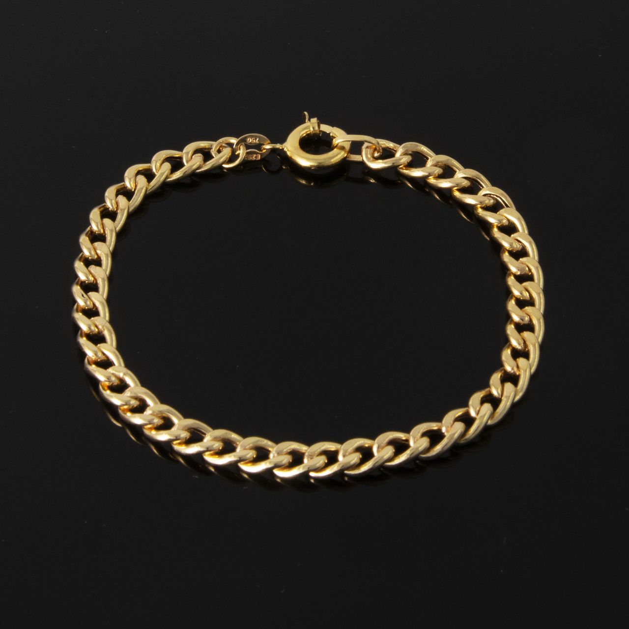 دستبند طلا 18 عیار زنانه کد 67110