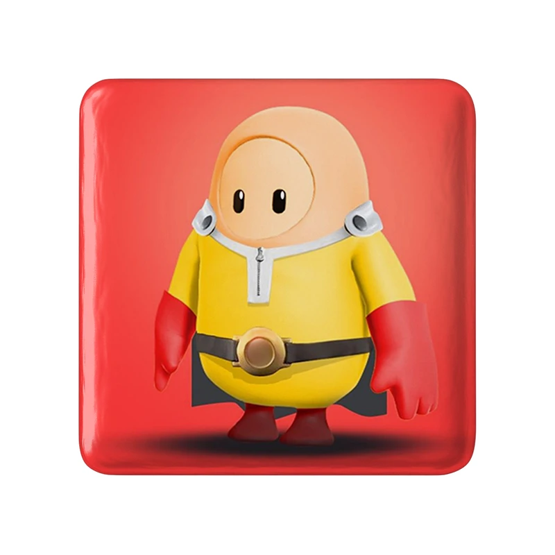 مگنت خندالو طرح بازی فال گایز (Fall Guys) مدل مربعی کد 32823