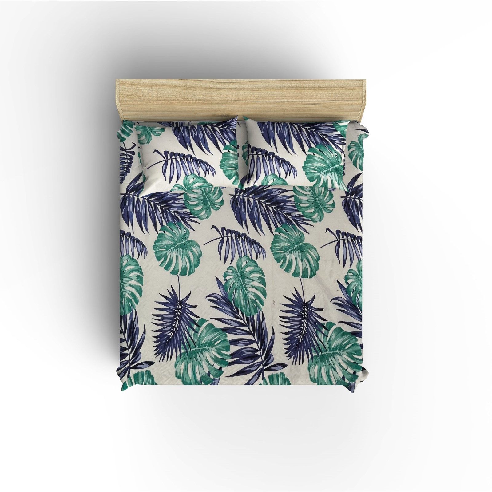 سرویس ملحفه کوکوجم مدل هاوایی دونفره 3 تکه