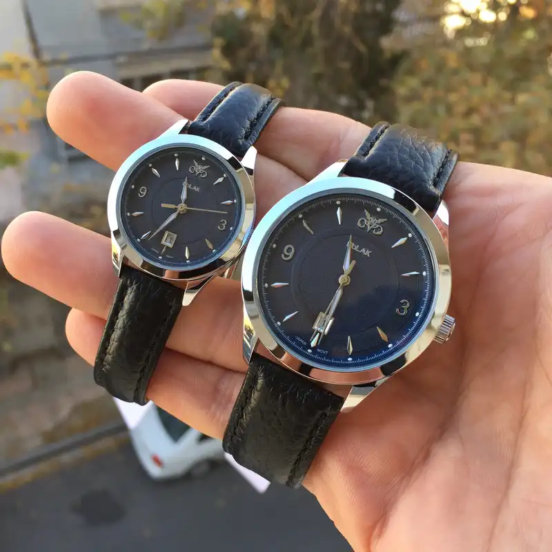 ست ساعت مچی عقربه ای زنانه و مردانه اوبلاک مدل 72699