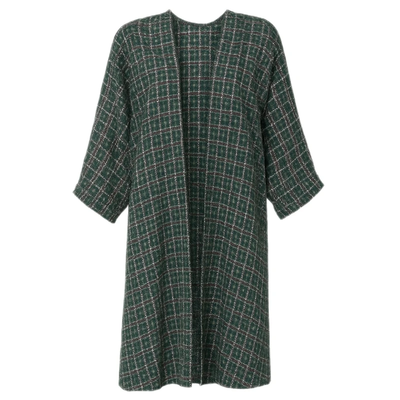 مانتو زنانه مدل شانل ترک پاییزی ۹۸۸۷