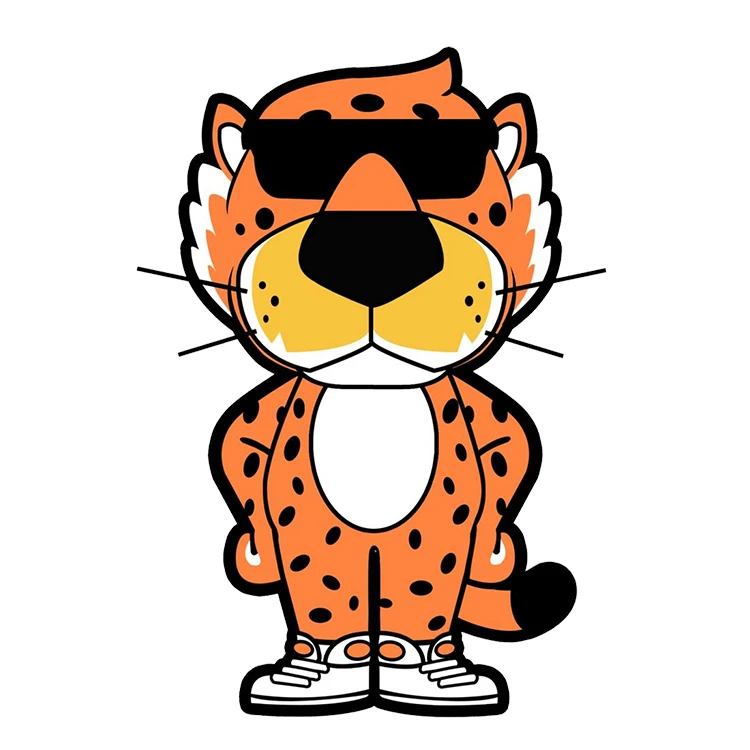 استیکر پارچه و لباس پاد آفرین مدل کارتونی کد S350