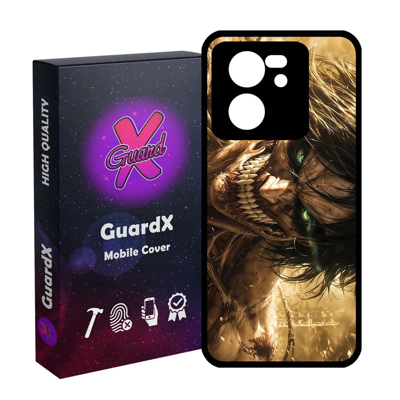 کاور گارد ایکس طرح مبارز مدل 11075 مناسب برای گوشی موبایل شیائومی 13T/13T Pro/Redmi K60 Ultra