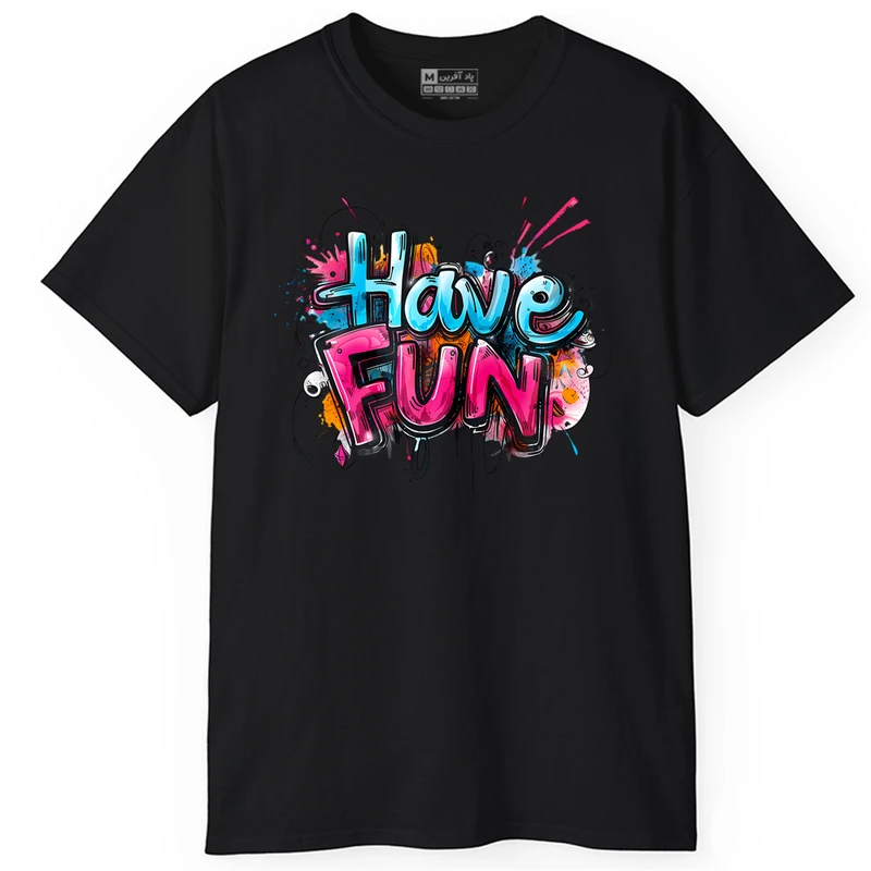 تی شرت آستین کوتاه مردانه پاد آفرین مدل انگیزشی کد PT120