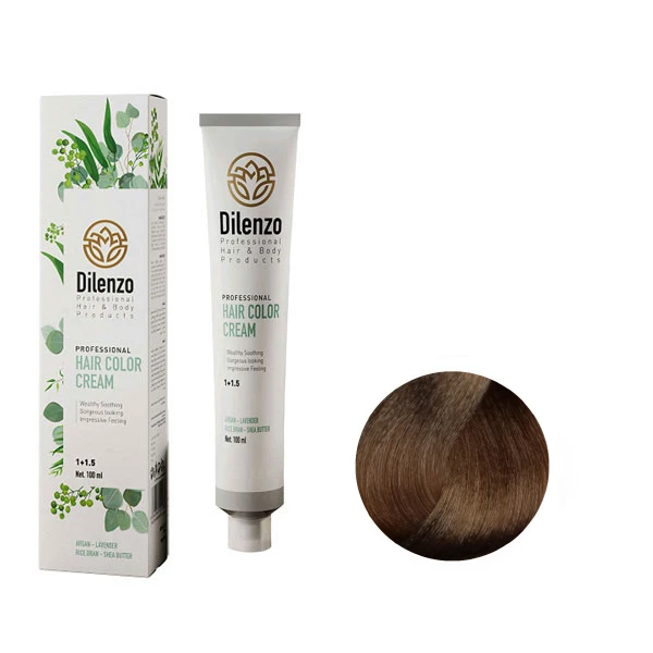 رنگ مو دیلنزو شماره 7BB حجم 100 میلی لیتر رنگ بیسکویتی