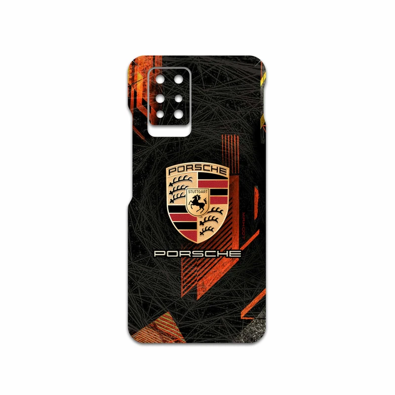 برچسب پوششی ماهوت مدل Porsche-Logo مناسب برای گوشی موبایل اینفینیکس Note 10 Pro