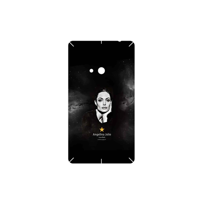 برچسب پوششی ماهوت مدل Angelina Jolie مناسب برای گوشی موبایل نوکیا Lumia 625