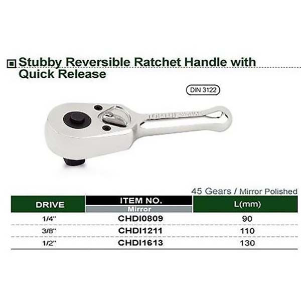 آچار جغجغه ای تاپ تول مدل CHDI1613 سایز 1/2 میلی متر آچار جغجغه ای تاپ تول مدل CHDI1613 سایز 1/2 میلی متر