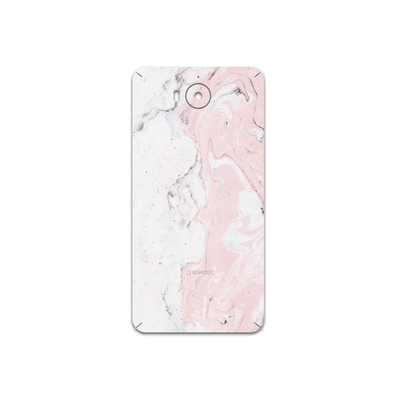 برچسب پوششی ماهوت مدل Blanco-Pink-Marble مناسب برای گوشی موبایل هوآوی Y5 2017