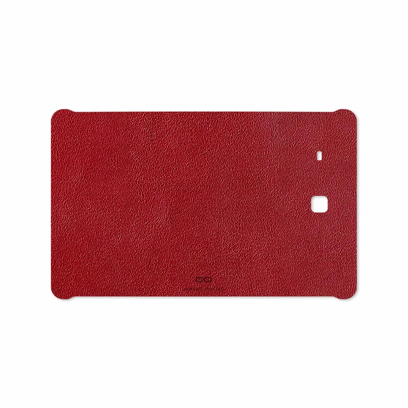 برچسب پوششی ماهوت مدل Red-Leather مناسب برای تبلت سامسونگ Galaxy Tab E 9.6 2015 T561