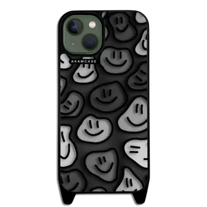 AKAM AMCWLA13-HAPPY FACE5 Cover For Apple iPhone 13