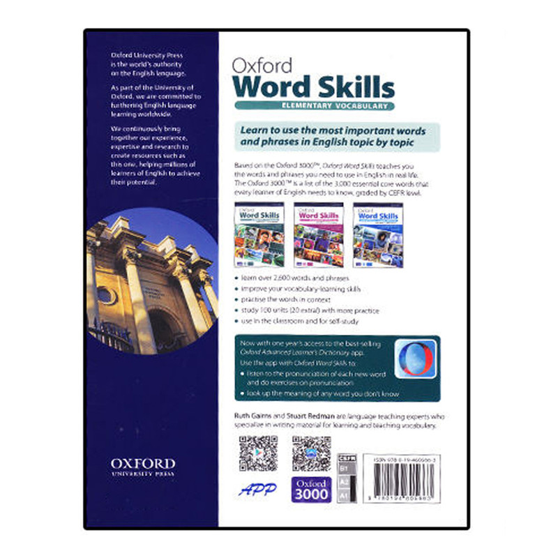 کتاب Oxford Word Skills Elementary 2nd Edition اثر Ruth Gairns And Stuart Redman انتشارات سپاهان کتاب Oxford Word Skills Elementary 2nd Edition اثر Ruth Gairns And Stuart Redman انتشارات سپاهان