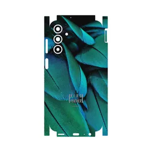MAHOOT Green Feather-FullSkin Cover Sticker for Samsung Galaxy A15