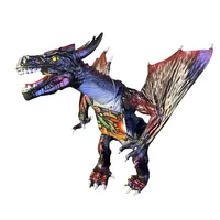 اکشن فیگور مدل اژدها تمام مفصل ارتفاع 25 سانتی متر