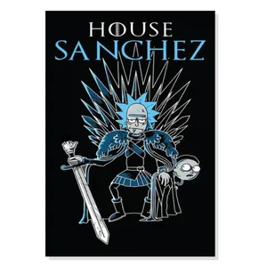 M0267 Rick and Morty Series Game of Thrones Style Chassis panel