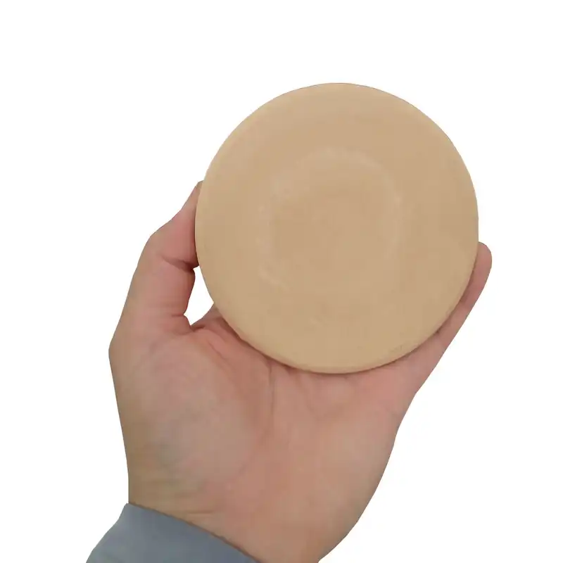 بشقاب دیوارکوب سفالی خام کد 10s