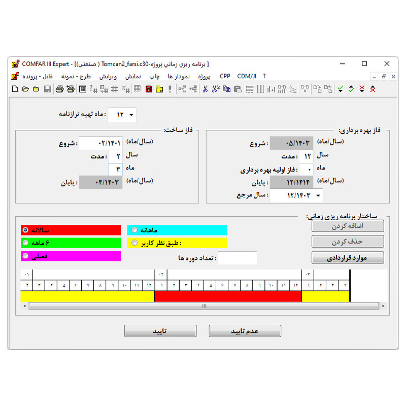 نرم‌افزار COMFAR III Expert 3.3a 32-bit نشر ارتباط گستر پرشیا