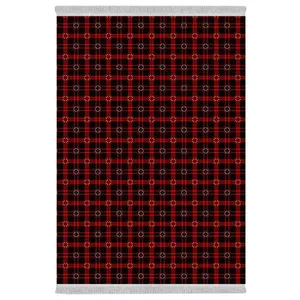 فرش پارچه‌ای دفه مدل فرشینه هازان مخمل طرح فانتزی کد 3408