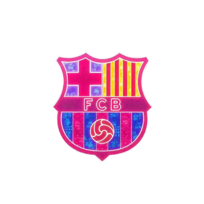 استیکر پارچه و لباس پاد آفرین مدل فوتبالی بارسلونا کد 4242