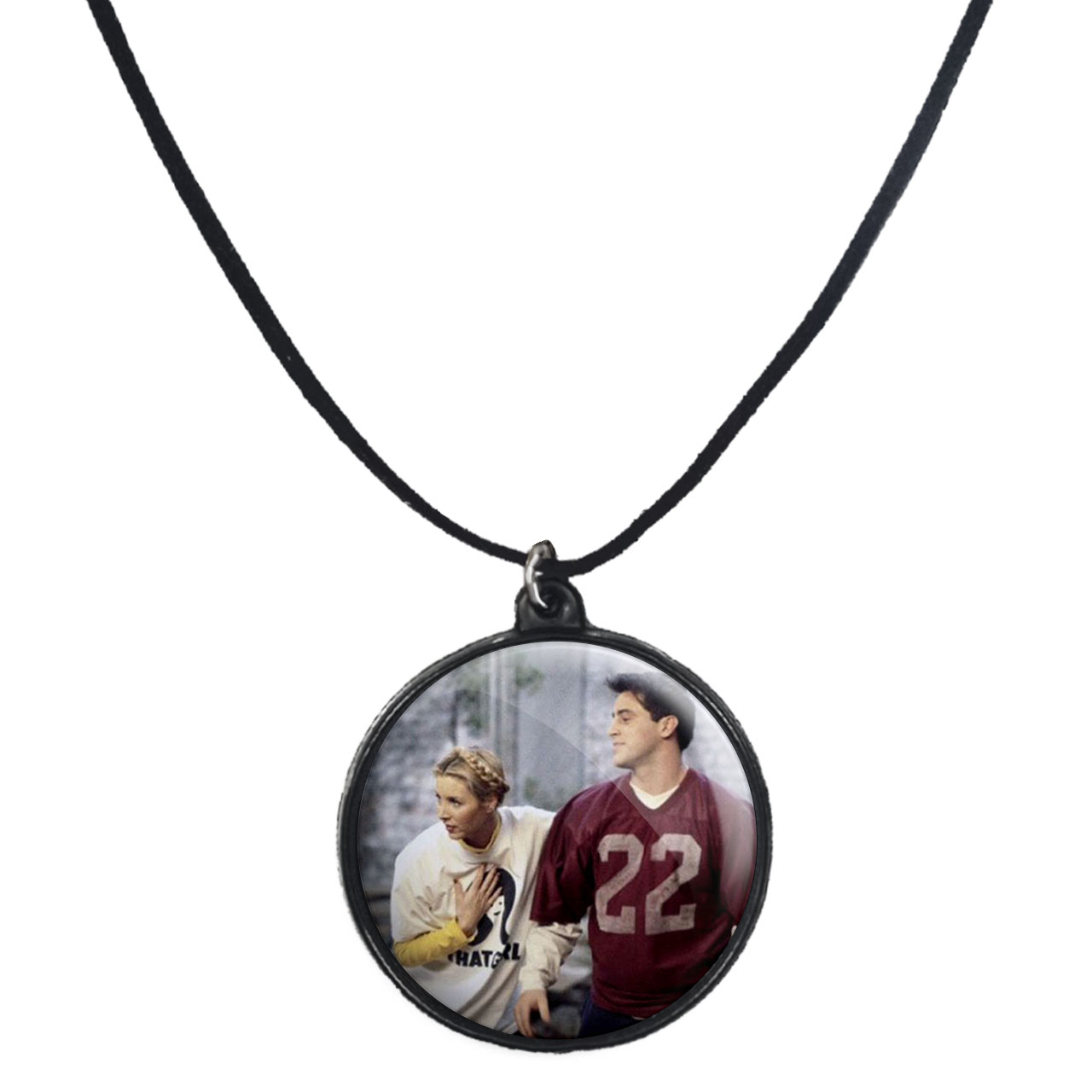 گردنبند پرمانه طرح فرندز کد pmb.18949 مدل دو طرفه