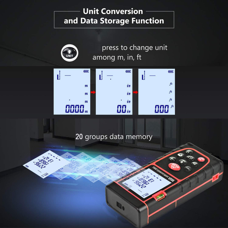 متر لیزری مدل Q40M