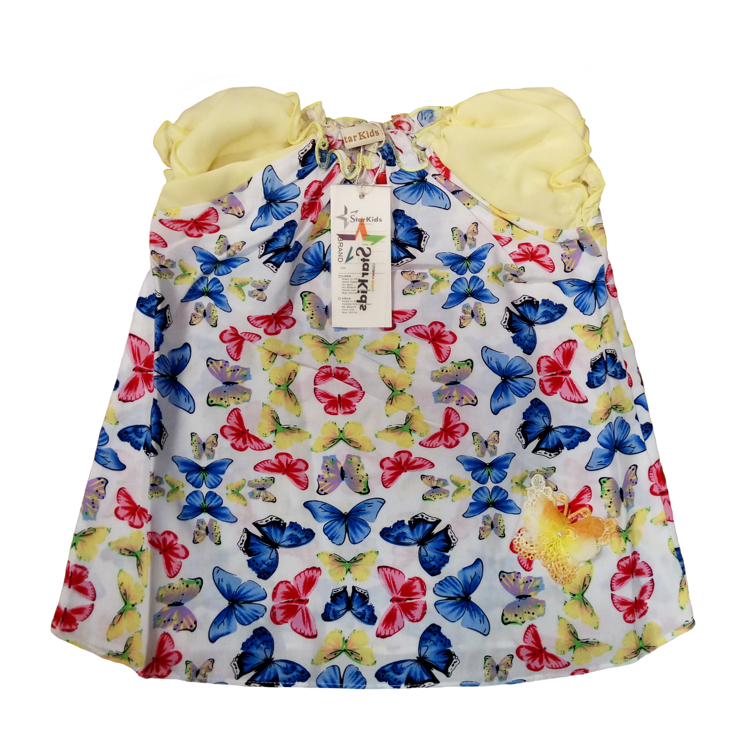 پیراهن دخترانه استارکیدز کد Y001105