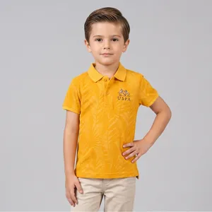 پولوشرت آستین کوتاه پسرانه یو اس پولو مدل G083SZ011.000.1453923.VR044