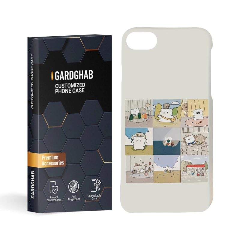کاور گارد قاب مدل فانتزی مناسب برای گوشی موبایل اپل  iPhone 7 / 8 / SE 2020 / SE 2022