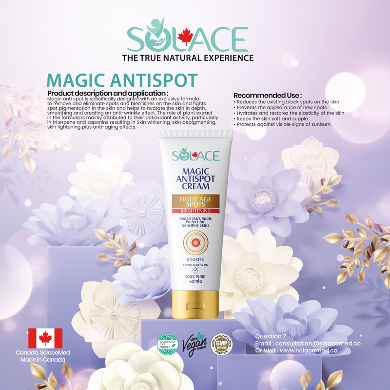 کرم ضد لک سولس مدل Magic Anti spot حجم 50 میلی لیتر