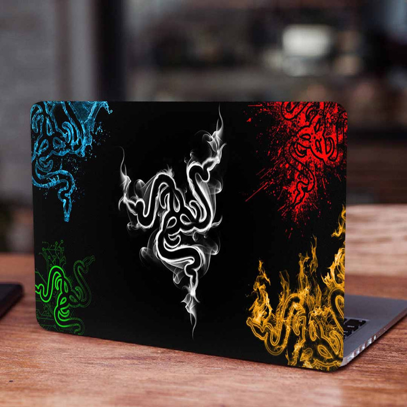 استیکر لپ تاپ طرح gaming wallpaper کد p-1174 مناسب برای لپ تاپ 15.6 اینچ