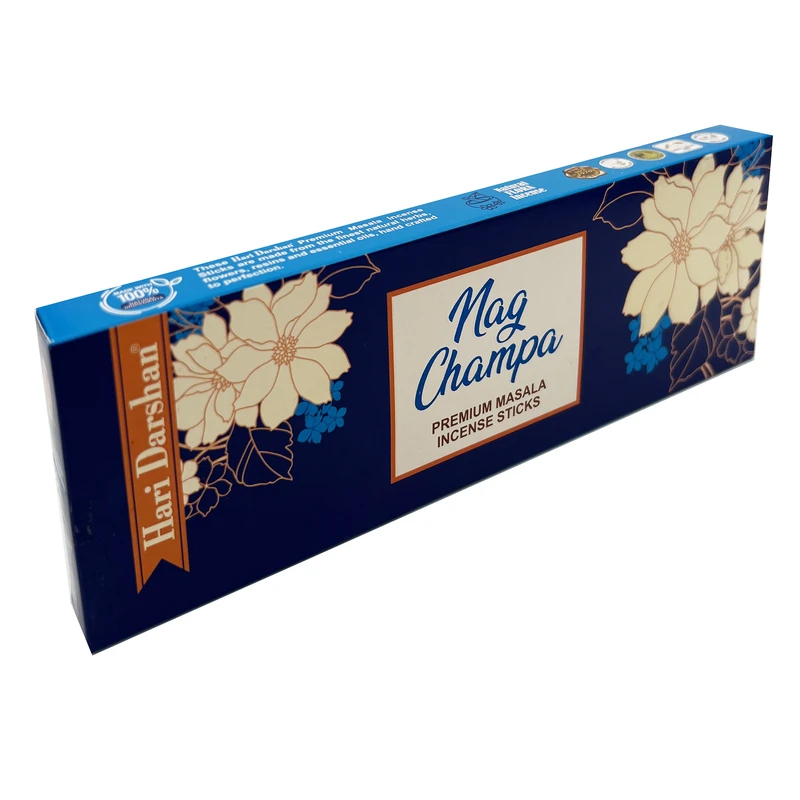 عود دست ساز هاری دارشان مدل Nag Champa رایحه کندر و گل بسته 30 عددی