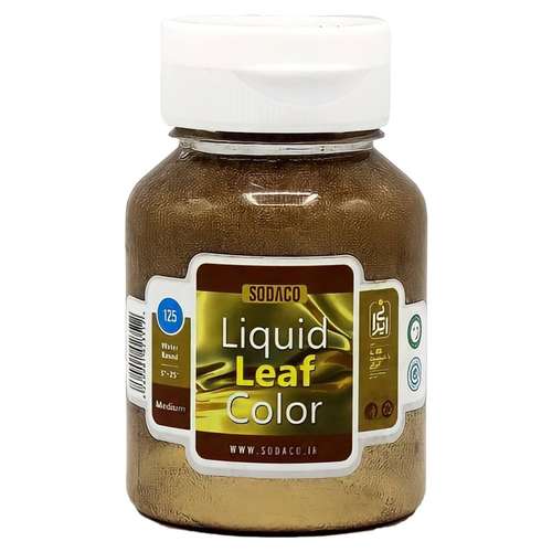 ورق طلا مایع سوداکو کد 500 حجم 125 میلی لیتر
