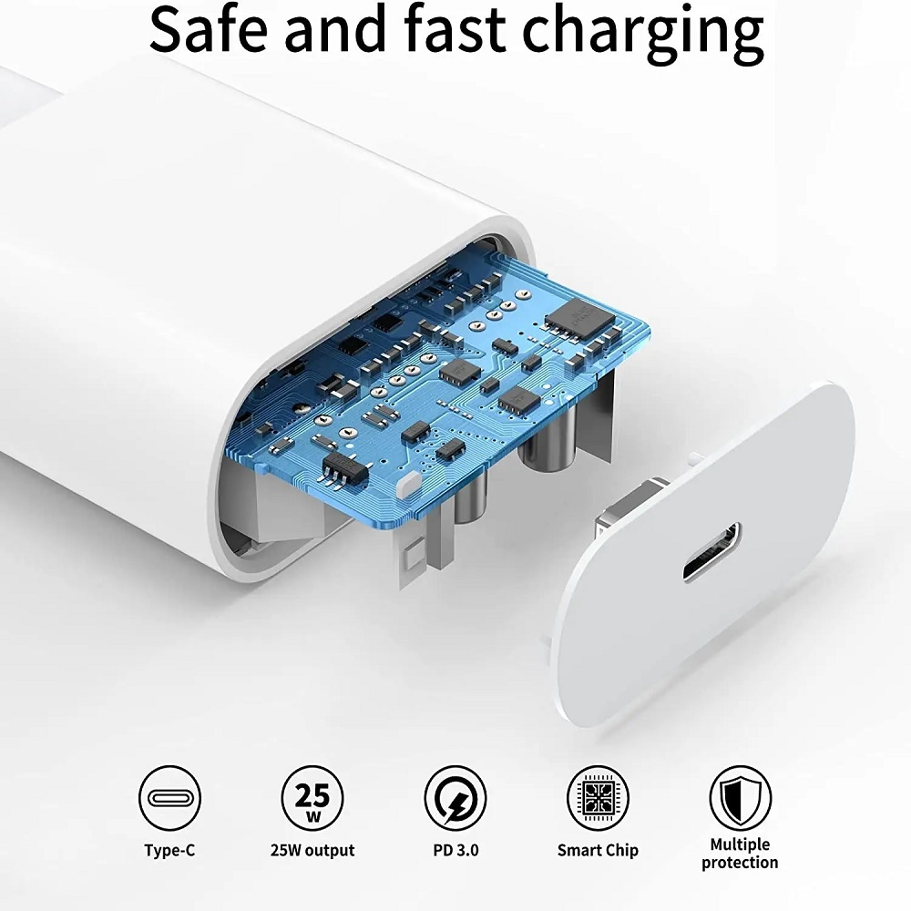شارژر دیواری 20 وات مدل USB-C