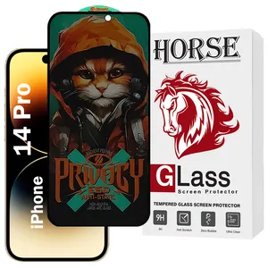 Horse CATPRVH Screen Protector For Apple iPhone 14 Pro