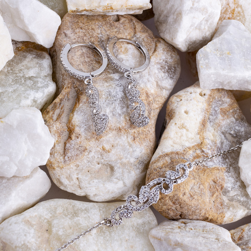 سرویس نقره زنانه مدل جیتا AMT_M129