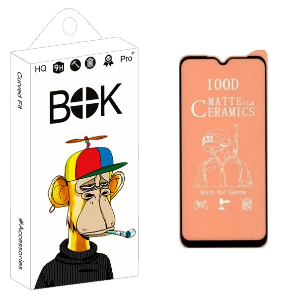 محافظ صفحه نمایش مات بوک مدل +HD مناسب برای گوشی موبایل سامسونگ Galaxy A50