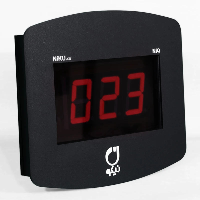 عکس شماره 2 : نمایشگر نوبت دهی نیکو مدل 01