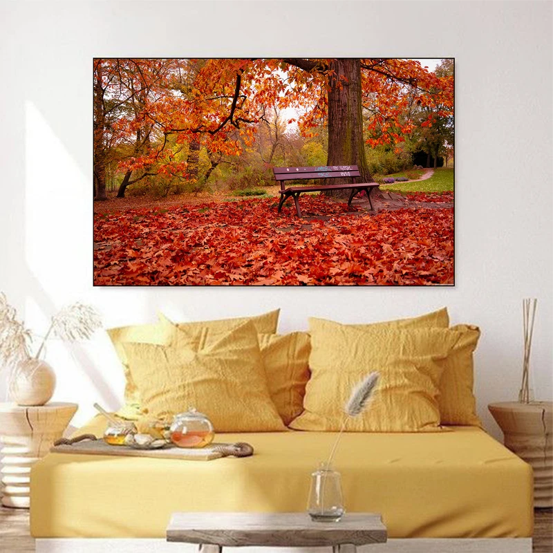 تابلو شاسی مدل فصل پائیز کد 6897